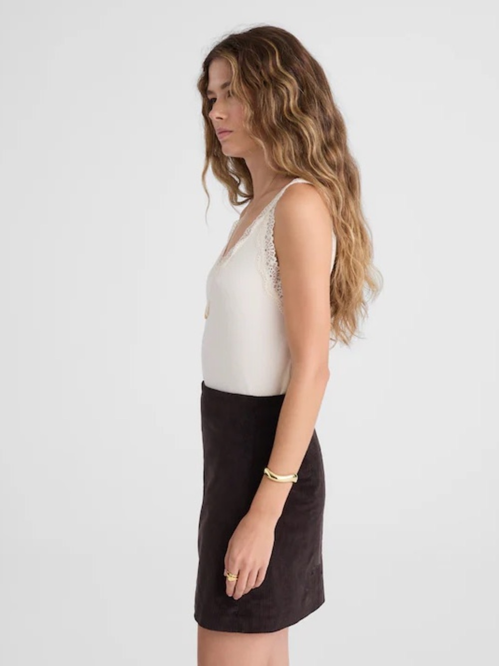 Madewell Corduroy Mini Skirt - Picture 3 of 9